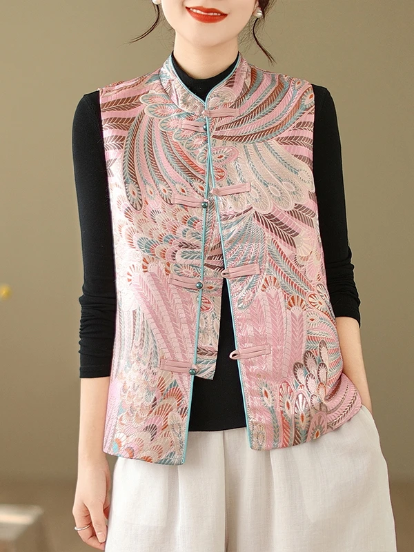 Новая китайская тяжелая вышивка, жилет-жакет с перьями, модный, украшенный бисером, с пуговицами, воротник-стойка, костюм в стиле Сюэль Тан...
Новая китайская тяжелая вышивка, жилет-жакет с перьями, модный, украшенный бисером, с пуговицами, воротник-стойка, костюм в стиле Сюэль Тан...