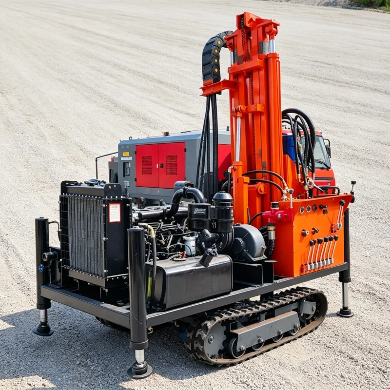 Customized Most popular model, exploration drilling machine, small exploration drilling equipment, borehole well driller
Customized Most popular model, exploration drilling machine, small exploration drilling equipment, borehole well driller