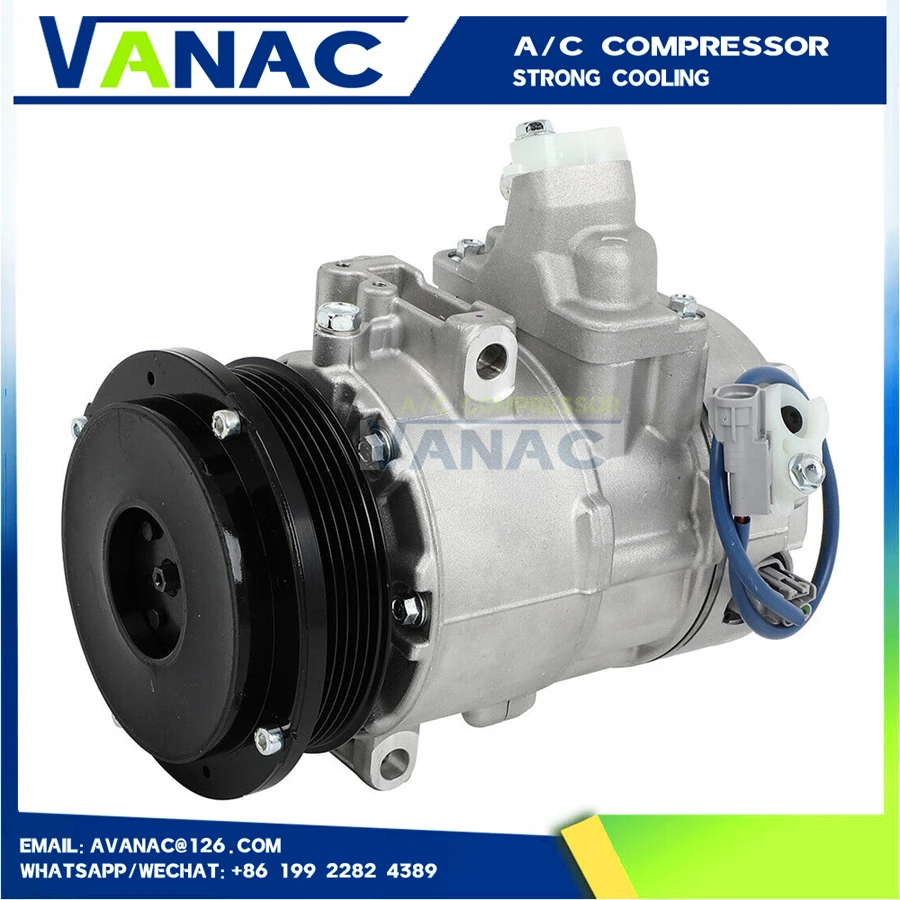 Компрессор кондиционера 6SEU16C AC A/C 8831050150 8831050151 8831050152 для Lexus LS LS430 UCF30 4.3L V8 3UZ-FE 2000-2006
Компрессор кондиционера 6SEU16C AC A/C 8831050150 8831050151 8831050152 для Lexus LS LS430 UCF30 4.3L V8 3UZ-FE 2000-2006