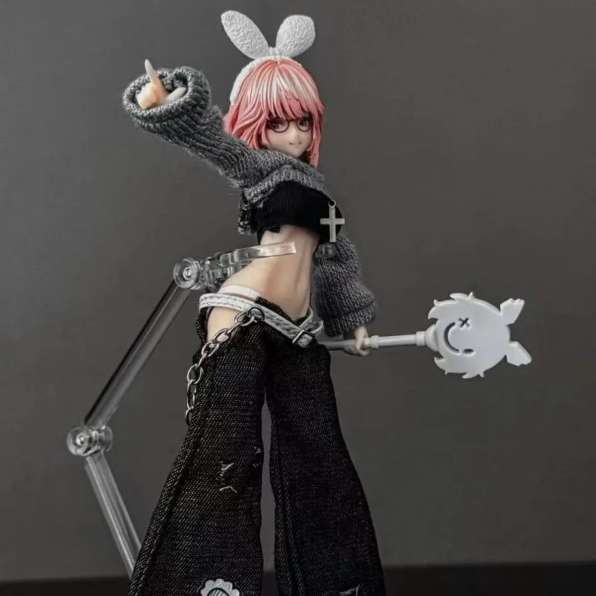 1/12 BJD Doll Obitsu 11 Doll Clothes Streetwear Outfit Sweater Vest Jeans Belt Necklace Baby Doll Toys for Girls Accessories
1/12 BJD Doll Obitsu 11 Doll Clothes Streetwear Outfit Sweater Vest Jeans Belt Necklace Baby Doll Toys for Girls Accessories