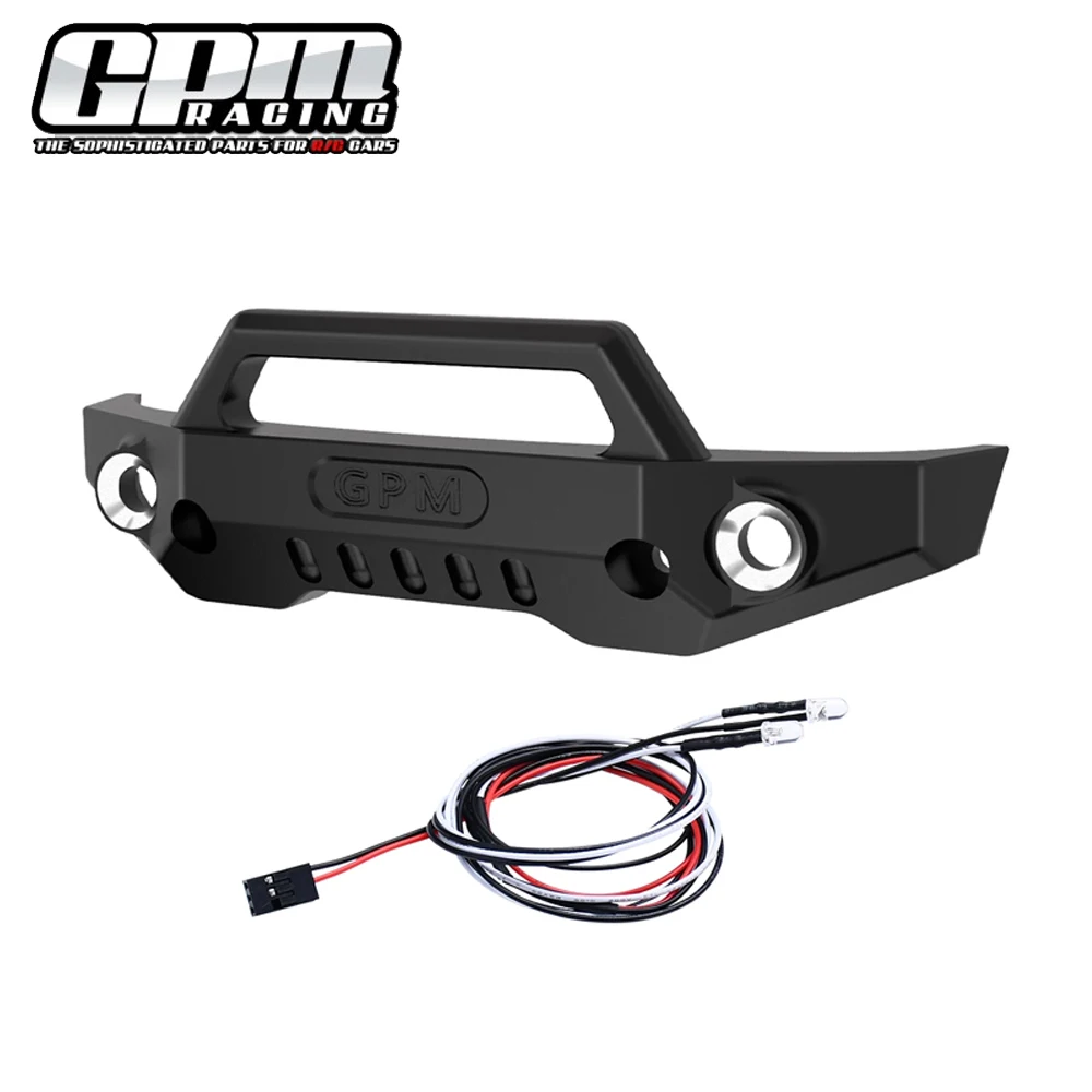GPM для TRAXXAS Mini Maxx Monster Truck 107154 -1 Детали для обновления радиоуправляемых автомобилей, металлический передний бампер из сплава 7075, со светодиодными фонарями 10735 10795
GPM для TRAXXAS Mini Maxx Monster Truck 107154 -1 Детали для обновления радиоуправляемых автомобилей, металлический передний бампер из сплава 7075, со светодиодными фонарями 10735 10795
