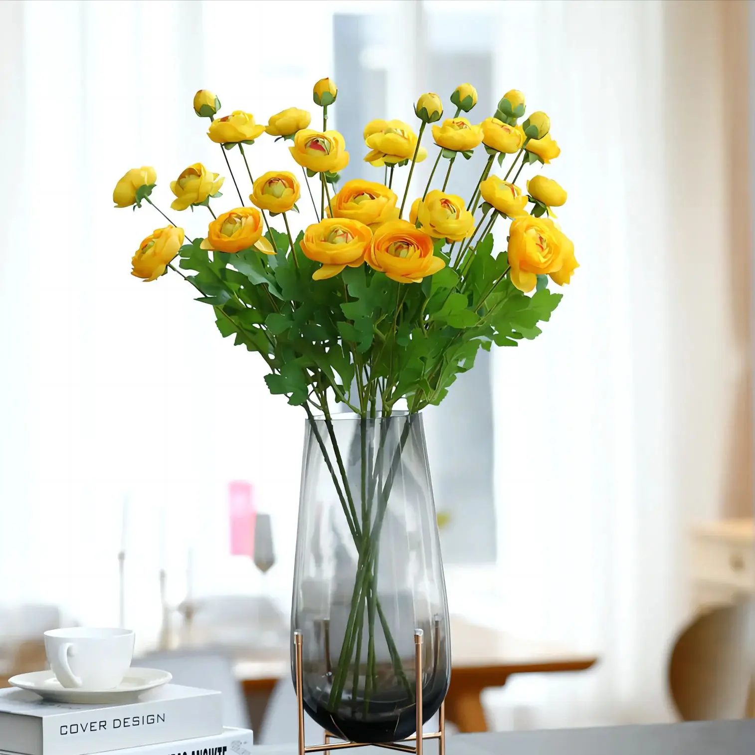 Simulated 4-head Flower Dew Lotus Fake Flower Bouquet Party Birthday Wedding Restaurant Auditorium Decoration
Simulated 4-head Flower Dew Lotus Fake Flower Bouquet Party Birthday Wedding Restaurant Auditorium Decoration