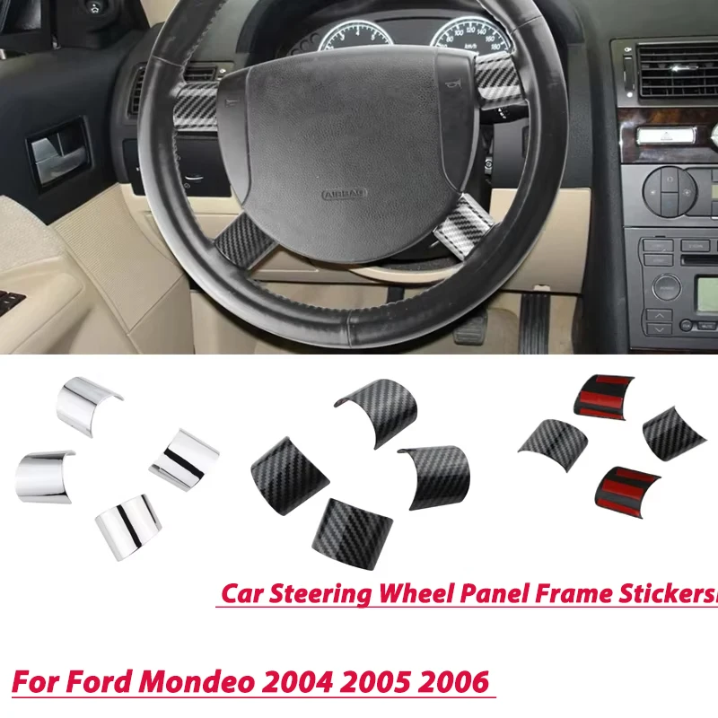 For Ford Mondeo 2004 2005 2006 ABS Car Steering Wheel Panel Frame Stickers Cover Trim Interior Accessories
For Ford Mondeo 2004 2005 2006 ABS Car Steering Wheel Panel Frame Stickers Cover Trim Interior Accessories