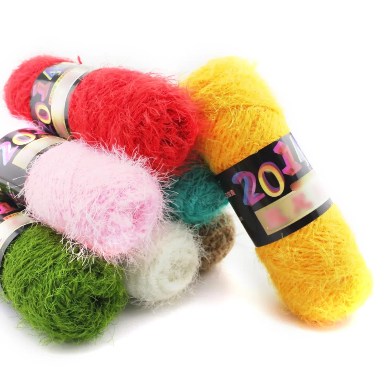 12Pcs Phoenix Tail Eyelash Knitting Yarn Multicolor Hand-Knitting Yarn for Scarves Jackets Accessories Gifts Season Craft
12Pcs Phoenix Tail Eyelash Knitting Yarn Multicolor Hand-Knitting Yarn for Scarves Jackets Accessories Gifts Season Craft