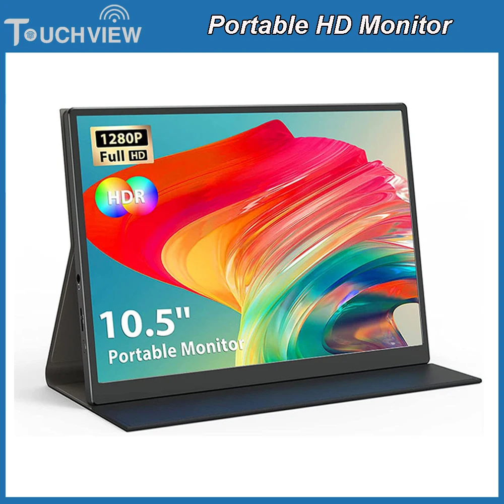 10,5-дюймовый портативный настольный FHD 1920x1280 IPS небольшой сенсорный монитор для ноутбука для компьютера, телефона, Mac Xbox PS4, USB C HDMI Gaming
10,5-дюймовый портативный настольный FHD 1920x1280 IPS небольшой сенсорный монитор для ноутбука для компьютера, телефона, Mac Xbox PS4, USB C HDMI Gaming