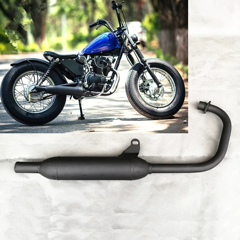 Motorcycle Modified Exhaust Pipe for Honda Dayang Loncin Lifan Dayun Chromed/Black for CG125 HJ125 ZJ125 DY125 Motorbike Muffler
Motorcycle Modified Exhaust Pipe for Honda Dayang Loncin Lifan Dayun Chromed/Black for CG125 HJ125 ZJ125 DY125 Motorbike Muffler