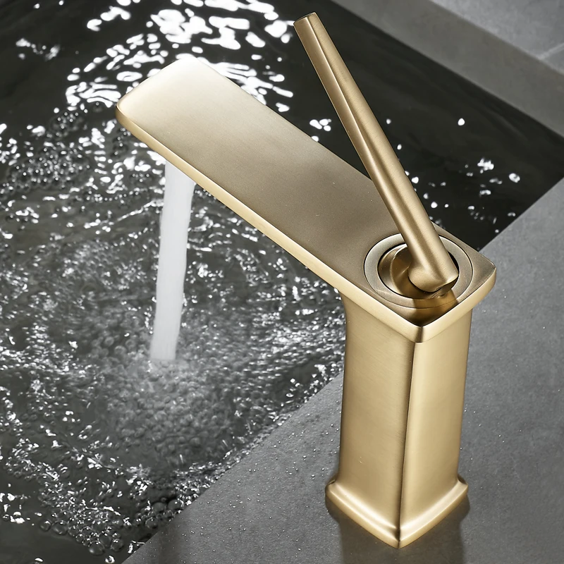 Gray Bathroom Faucet Brass Lavotory Faucet Bathroom Basin Faucet Mixer Tap Hot Cold Sink faucet Brushed Gold Basin Faucet
Gray Bathroom Faucet Brass Lavotory Faucet Bathroom Basin Faucet Mixer Tap Hot Cold Sink faucet Brushed Gold Basin Faucet