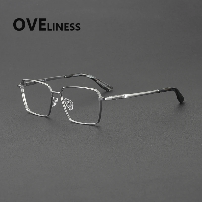 2026 Pure Titanium Glasses Frame Men Brand Design Square Eyewear Ultralight-Weight Japanese High-end Quality Eyeglasses Frames
2026 Pure Titanium Glasses Frame Men Brand Design Square Eyewear Ultralight-Weight Japanese High-end Quality Eyeglasses Frames
