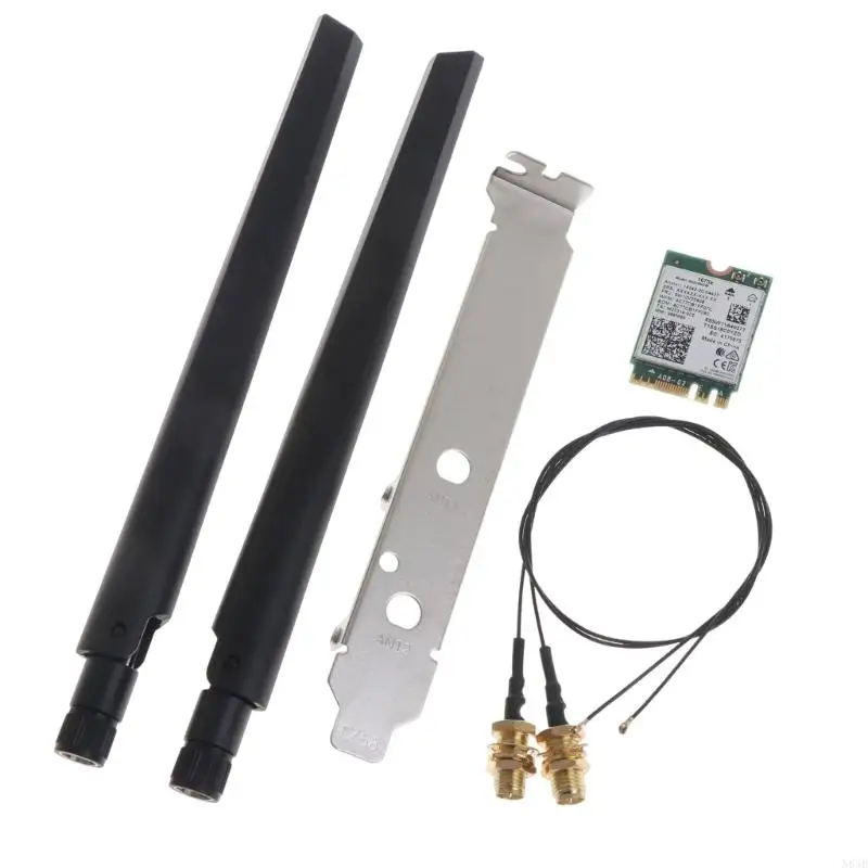N84B 1675X AX210 5374 Мбит / с Wi-Fi 6E Адаптер Bluetooth-совместимый 5,2 беспроводной карты
N84B 1675X AX210 5374 Мбит / с Wi-Fi 6E Адаптер Bluetooth-совместимый 5,2 беспроводной карты