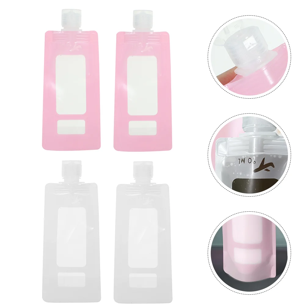 20 Pcs 10 Pieces Each for White) Travel Lotion Pouches Liquid Squeeze Empty Stand up Leak-proof Shampoo
20 Pcs 10 Pieces Each for White) Travel Lotion Pouches Liquid Squeeze Empty Stand up Leak-proof Shampoo