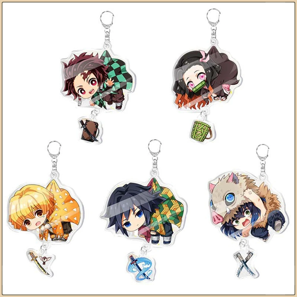 Demon Slayer Acrylic Keychain Kamado Tanjirou Tomioka Giyuu Cute Q Version Characters Exquisite Models Bags Pendants Decoration
Demon Slayer Acrylic Keychain Kamado Tanjirou Tomioka Giyuu Cute Q Version Characters Exquisite Models Bags Pendants Decoration