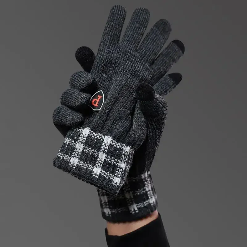 Winter Warm Gloves Men Windproof Gloves Commuting Touchscreen Outdoor Gloves Running Office Fashion Soft Men's Knitted Gloves
Winter Warm Gloves Men Windproof Gloves Commuting Touchscreen Outdoor Gloves Running Office Fashion Soft Men's Knitted Gloves