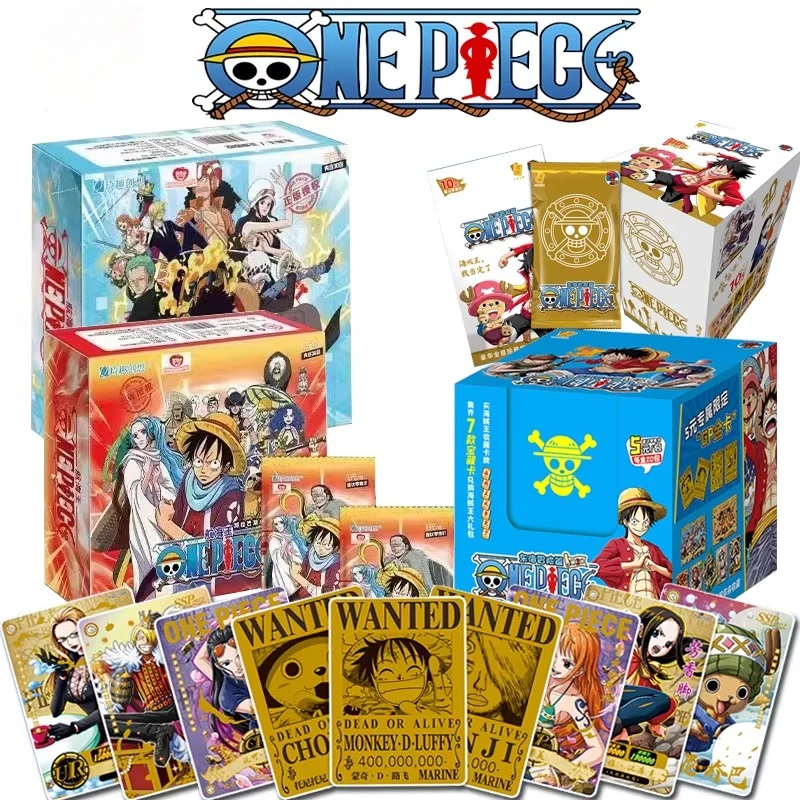 New One Piece Card With Box Straw Hat Pirate Luffy Zoro Nami Classic Anime Character Collection Cards Kids Toys Gifts
New One Piece Card With Box Straw Hat Pirate Luffy Zoro Nami Classic Anime Character Collection Cards Kids Toys Gifts