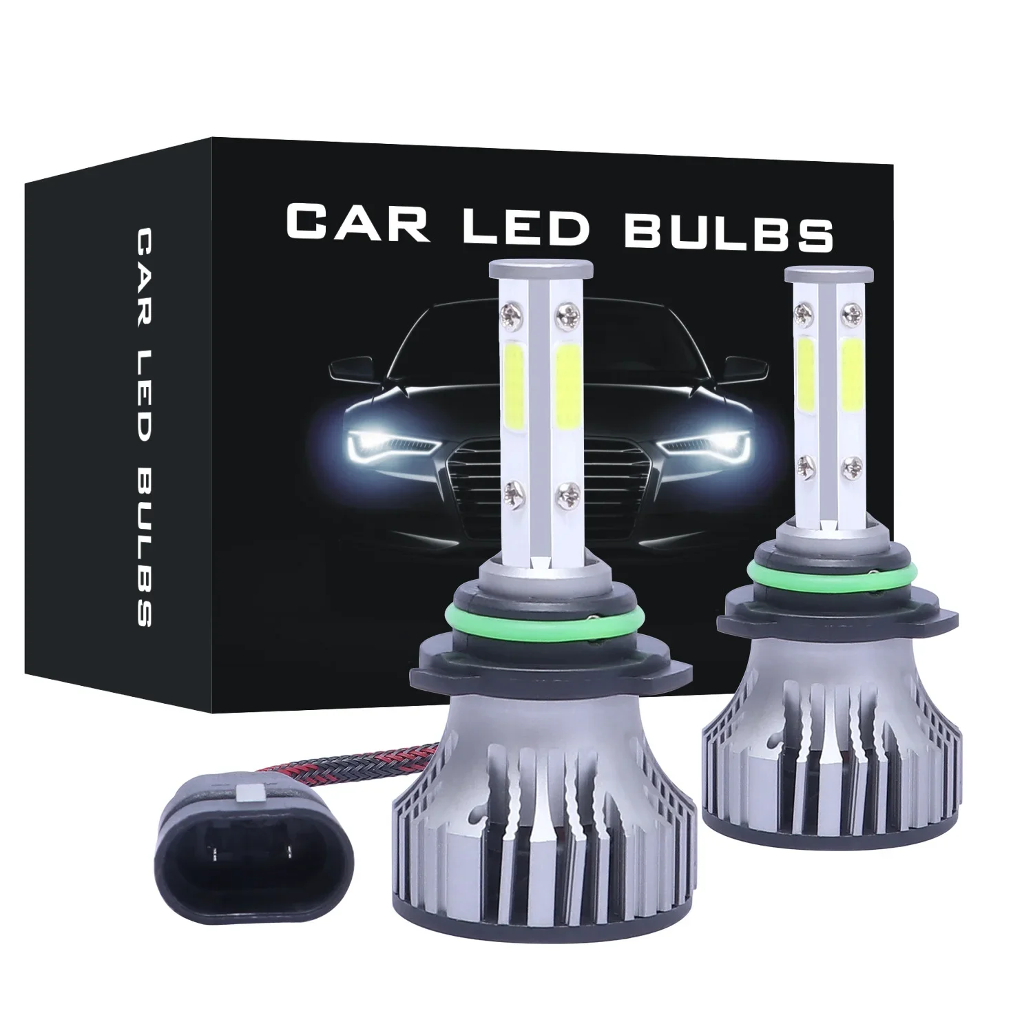 2 PCS 9006 LED Headlight Bulbs 80w H4 H7 H11 H13 LED Car Headlights 4 Side Lights 5202 9007 9005 9006 COB Bulb Fog Light 6000K
2 PCS 9006 LED Headlight Bulbs 80w H4 H7 H11 H13 LED Car Headlights 4 Side Lights 5202 9007 9005 9006 COB Bulb Fog Light 6000K