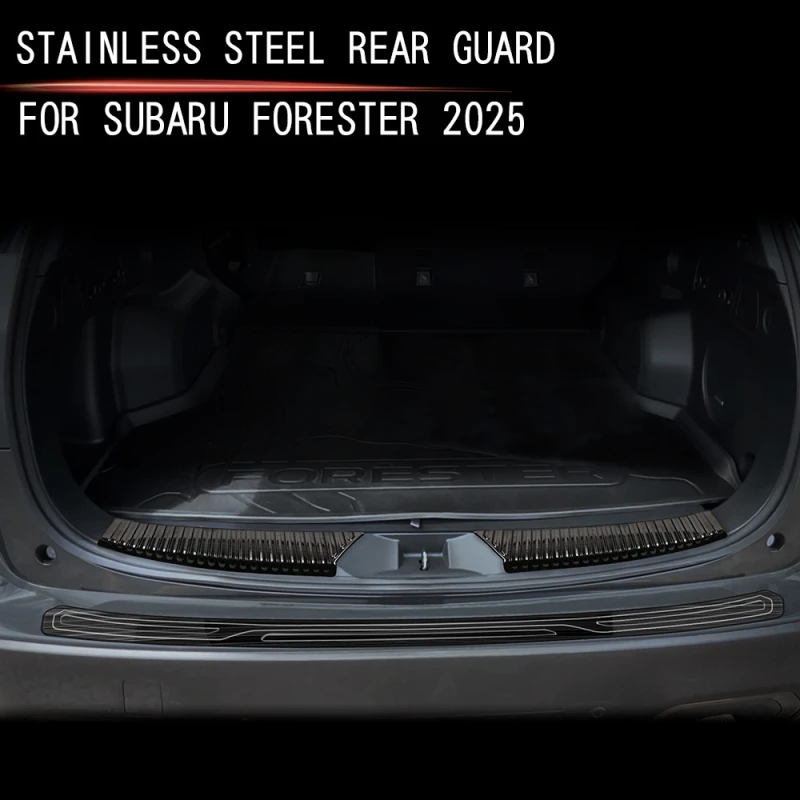 For Subaru Forester 2025 stainless steel Built-in Rear Bumper Protector door Sill Trunk Threshold Tread Plate Trim Accessories
For Subaru Forester 2025 stainless steel Built-in Rear Bumper Protector door Sill Trunk Threshold Tread Plate Trim Accessories