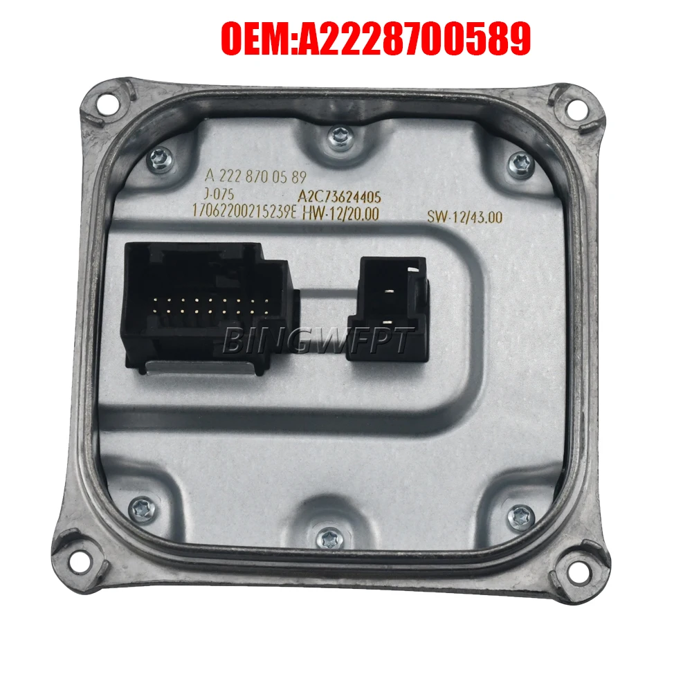Блок управления фарами (балласт) HIDS OEM A2228700589 2228700589 для Mercedes W205 W212 W448 X218 A207 W222
Блок управления фарами (балласт) HIDS OEM A2228700589 2228700589 для Mercedes W205 W212 W448 X218 A207 W222