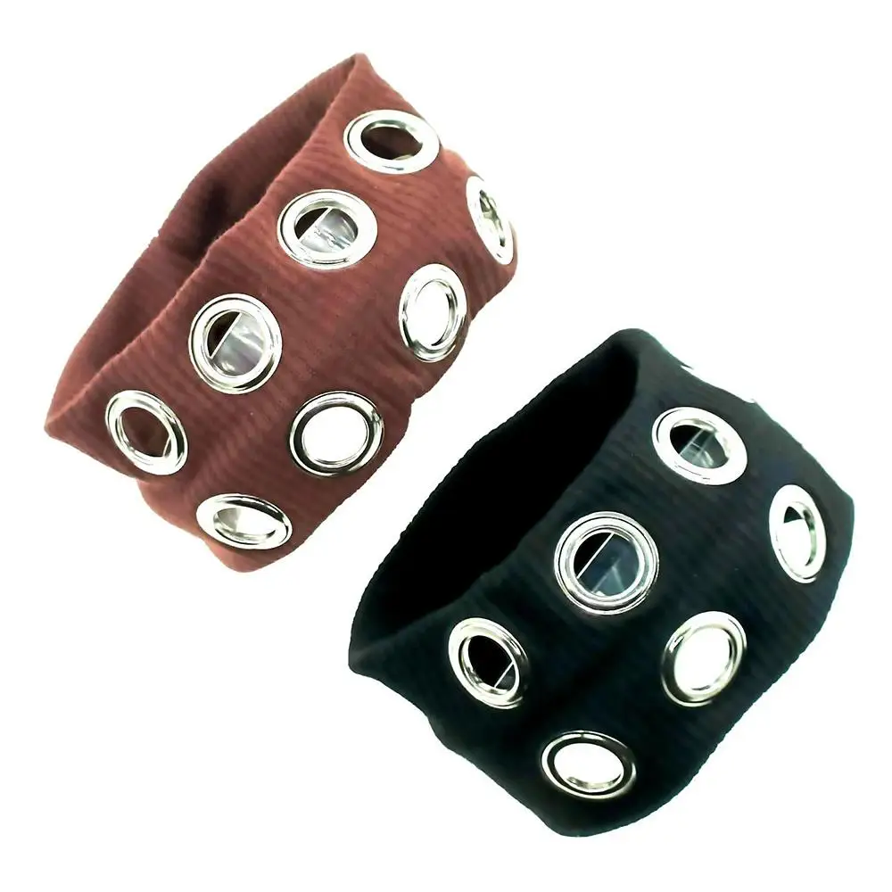 Simple DIY Knitted Rivets Hairband Stretchy Casual Turban Headwrap Gothic Accessories Soft Fashion Items Wide Elastic Hair Band
Simple DIY Knitted Rivets Hairband Stretchy Casual Turban Headwrap Gothic Accessories Soft Fashion Items Wide Elastic Hair Band