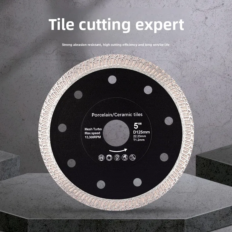 5Pcs 4.5 Inch Diamond Saw Blade Sharp for Hard Materials Tile Stone Cutting
5Pcs 4.5 Inch Diamond Saw Blade Sharp for Hard Materials Tile Stone Cutting