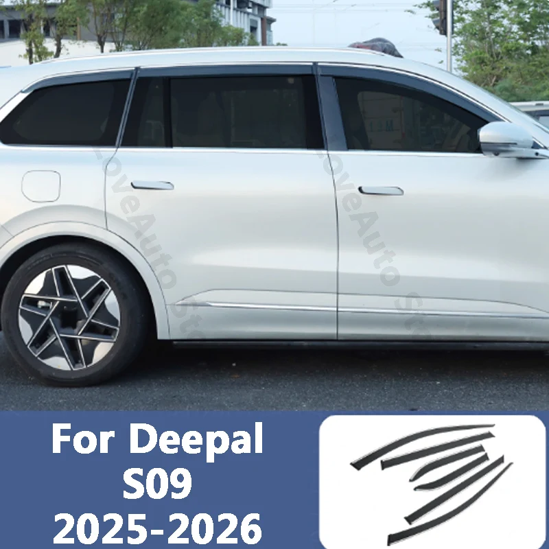 For Changan Deepal S09 2025 2026 Car Window Visor Door Rain Sun Shield Side Windows Vent Shades Sun Rain Guard Accessories
For Changan Deepal S09 2025 2026 Car Window Visor Door Rain Sun Shield Side Windows Vent Shades Sun Rain Guard Accessories