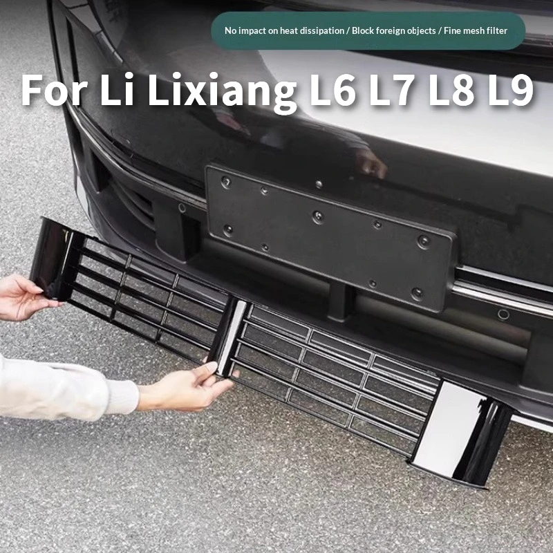 For Li Lixiang L6 L7 L8 L9 Heavy Duty Aluminum Mesh Snap On Three Section Lower Grille Guard Bug Screen
For Li Lixiang L6 L7 L8 L9 Heavy Duty Aluminum Mesh Snap On Three Section Lower Grille Guard Bug Screen