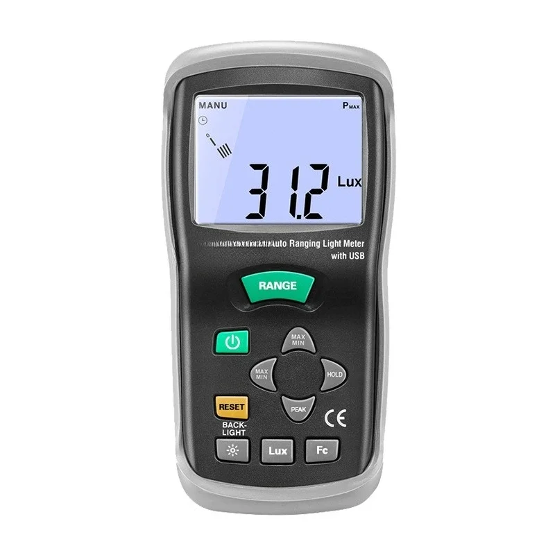 Portable light meter Illuminometer Luminance meter Photometer Light meter Illuminometer DT-1308
Portable light meter Illuminometer Luminance meter Photometer Light meter Illuminometer DT-1308