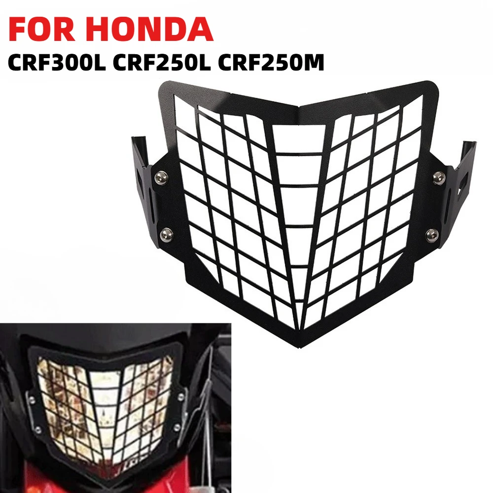Aluminum Motorcycle Front Headlight Grille Guard Lense Cover Protector For HONDA CRF300L CRF250L CRF250M CRF 300L 250L 250M
Aluminum Motorcycle Front Headlight Grille Guard Lense Cover Protector For HONDA CRF300L CRF250L CRF250M CRF 300L 250L 250M