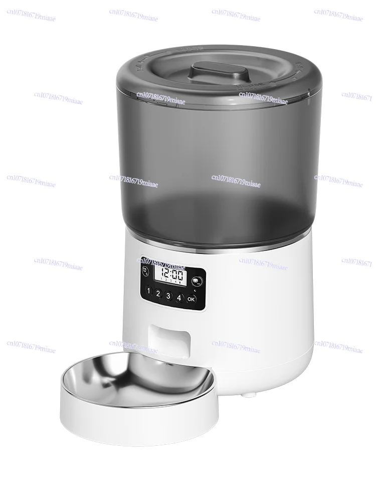 Automatic feeder for cats and dogs, intelligent timing quantitative large-capacity pet feeder
Automatic feeder for cats and dogs, intelligent timing quantitative large-capacity pet feeder