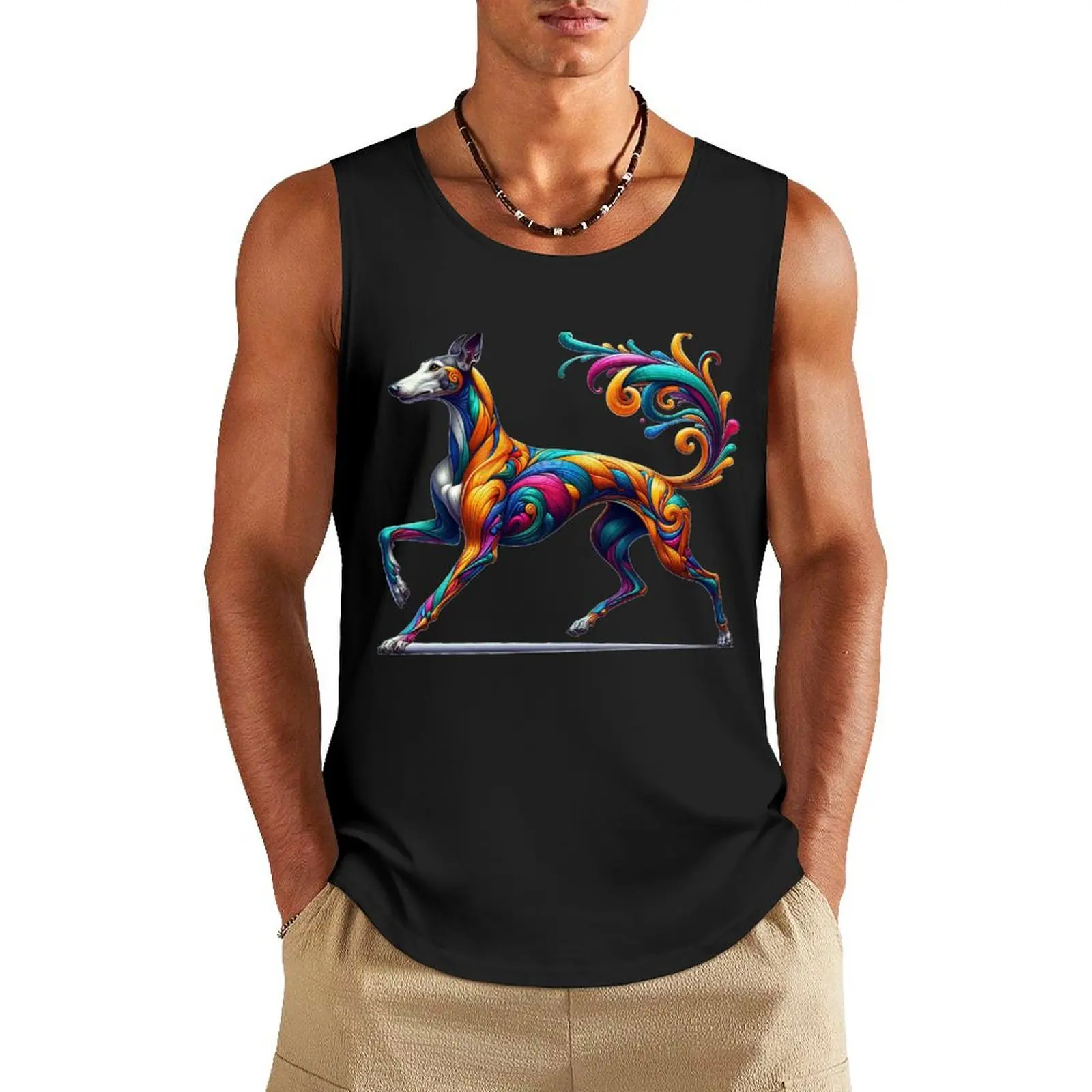 Galgo Espaol in bright colors Tank Top bodybuilding men clothes t shirt gym Men's t-shirt Japanese t-shirt
Galgo Espaol in bright colors Tank Top bodybuilding men clothes t shirt gym Men's t-shirt Japanese t-shirt