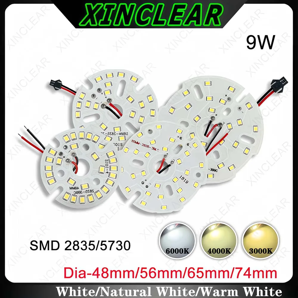 Светодиодная панель высокой мощности, теплый натуральный белый, 9 Вт, диаметр 48 мм, 56 мм, 65 мм, 74 мм, панель лампы SMD 2835, чипы для DIY, потолочный светильник, прожектор
Светодиодная панель высокой мощности, теплый натуральный белый, 9 Вт, диаметр 48 мм, 56 мм, 65 мм, 74 мм, панель лампы SMD 2835, чипы для DIY, потолочный светильник, прожектор