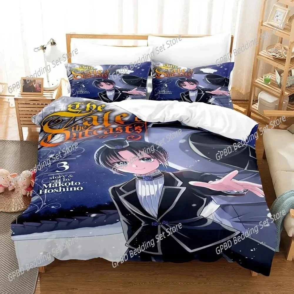 New Anime The Tale of the Outcasts Comfortable Duvet Quilt Cover Pillowcase Bedding Set Children Bedroom Decoration Home Textile
New Anime The Tale of the Outcasts Comfortable Duvet Quilt Cover Pillowcase Bedding Set Children Bedroom Decoration Home Textile