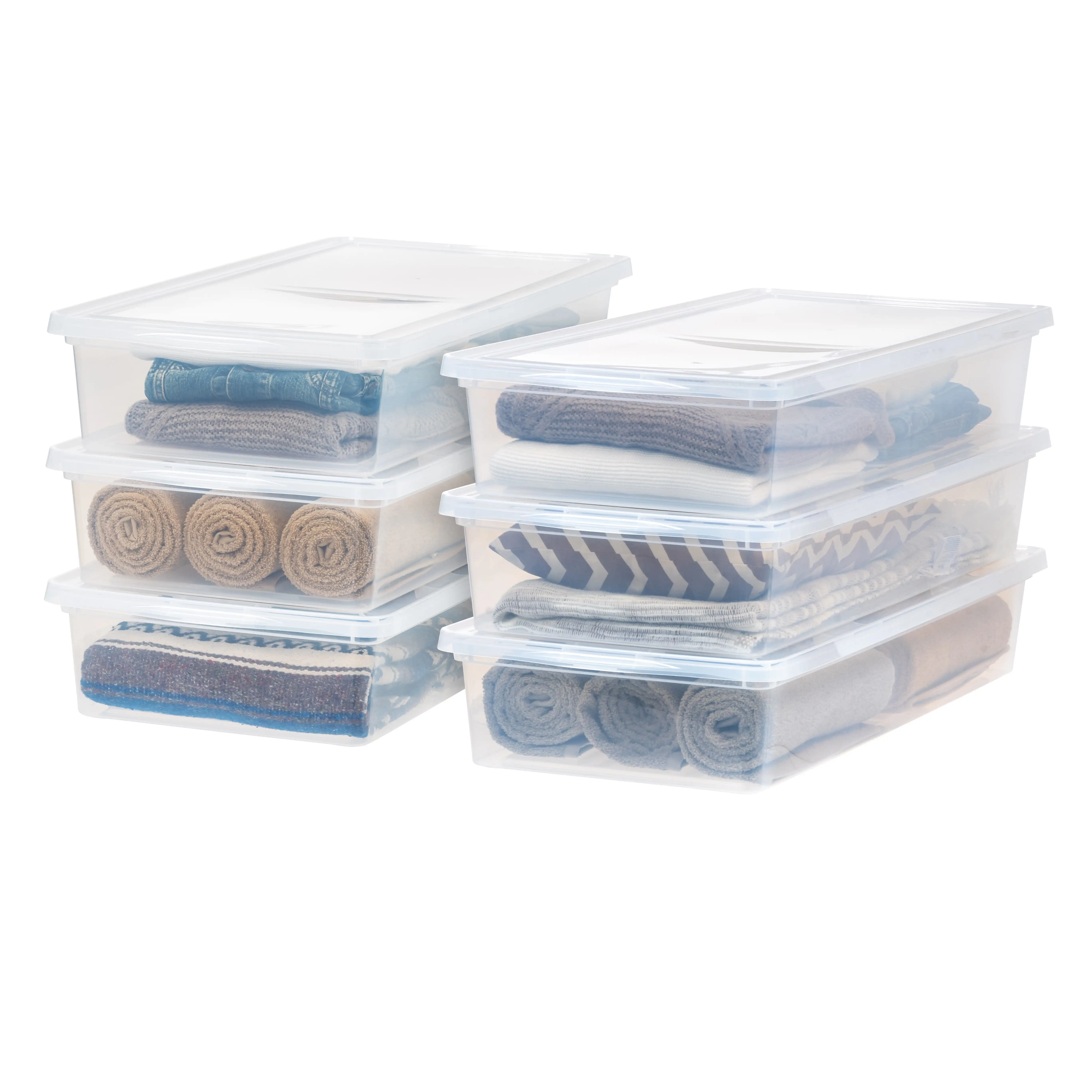 Hot sale41 Qt. Plastic Underbed Storage Bins with Lids, Clear, Stackable Totes, 6Pk
Hot sale41 Qt. Plastic Underbed Storage Bins with Lids, Clear, Stackable Totes, 6Pk