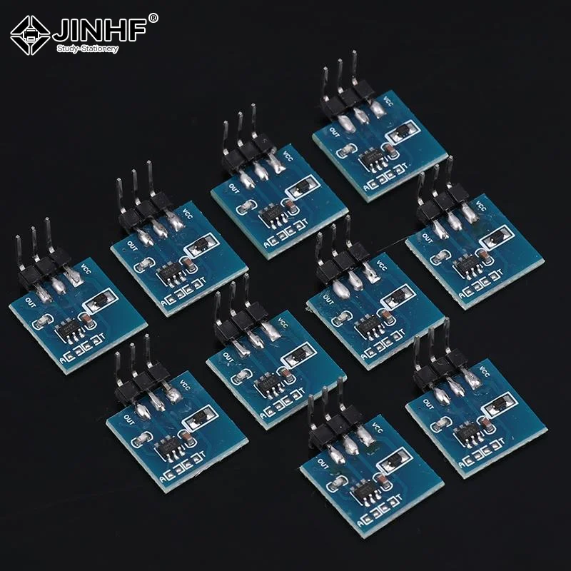 TTP223 Capacitive Touch Sensor Module 3.3V-5.5V Digital Touch Switch For Arduino DIY Kit
TTP223 Capacitive Touch Sensor Module 3.3V-5.5V Digital Touch Switch For Arduino DIY Kit