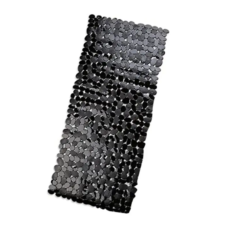 ABUI-Pebble Bath Mat Bathroom Anti-Slip Mat PVC Bath Mat For Bathtub To Anti-Slip Bathtub Mat In Shower (Black)
ABUI-Pebble Bath Mat Bathroom Anti-Slip Mat PVC Bath Mat For Bathtub To Anti-Slip Bathtub Mat In Shower (Black)