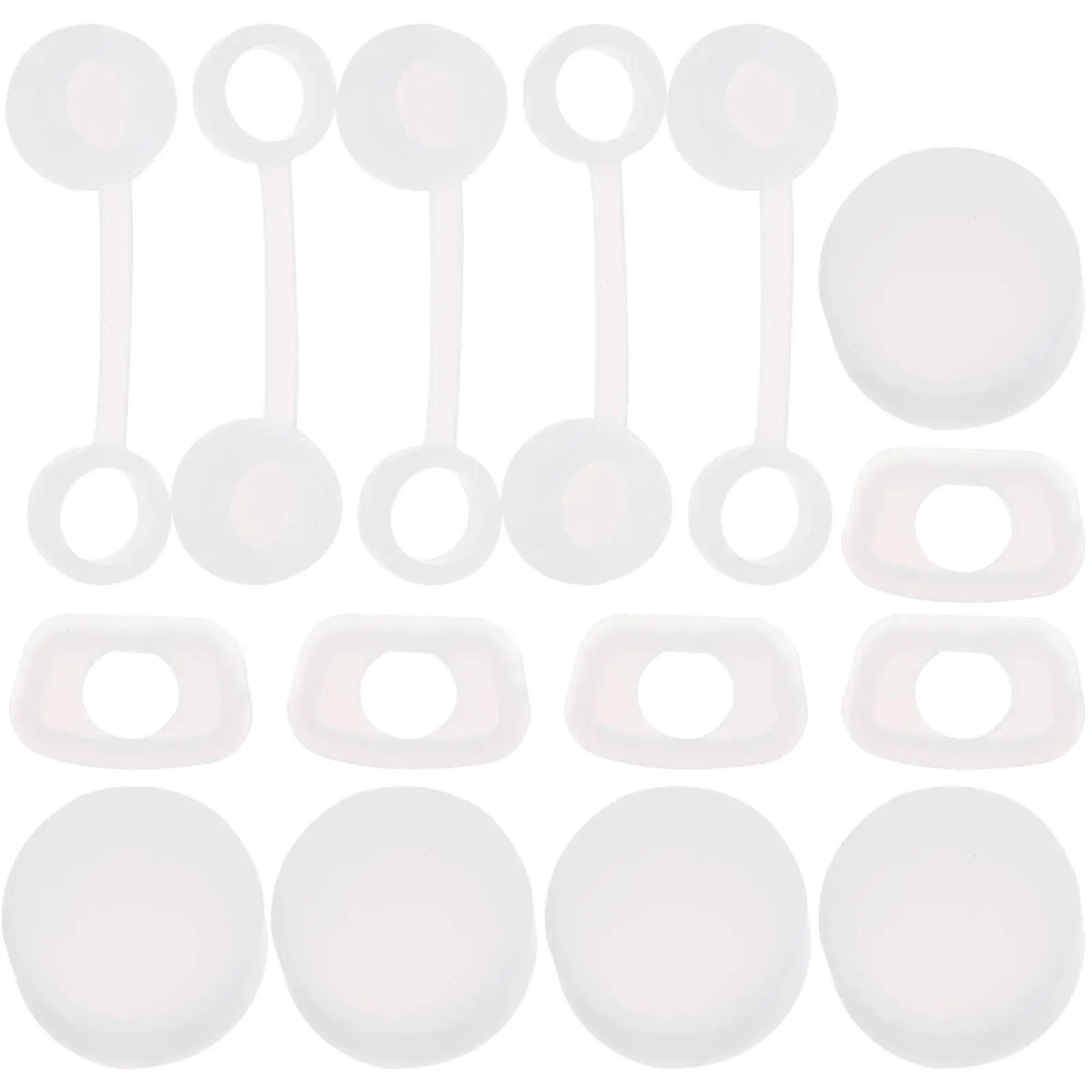 5 Sets Silicone Anti-spill Plug Drink Cup Cute Straw Covers Simple Reusable Drinking Caps Transparent Tip
5 Sets Silicone Anti-spill Plug Drink Cup Cute Straw Covers Simple Reusable Drinking Caps Transparent Tip