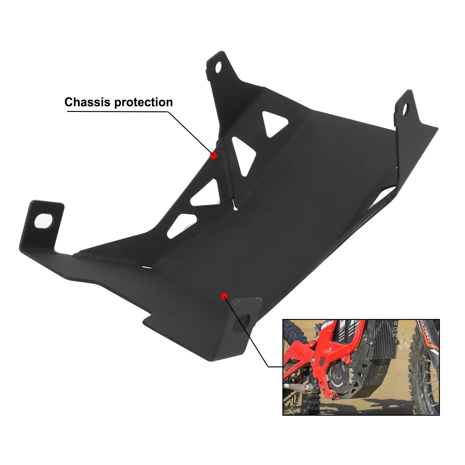 Stainless Steel Engine Guard Plate Electric Dirty Bike Engine Chassis protection
Stainless Steel Engine Guard Plate Electric Dirty Bike Engine Chassis protection
