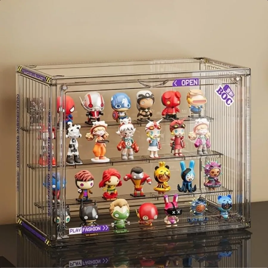 Clear Display Case for Figures Adjustable Display Box Acrylic Figure Display Case with Magnetic Door Clear Stackable Display Bo
Clear Display Case for Figures Adjustable Display Box Acrylic Figure Display Case with Magnetic Door Clear Stackable Display Bo