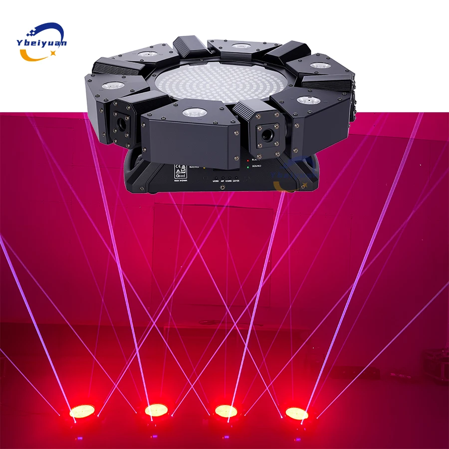 New 6-Eye Full Color Laser Light 6-Eye Full Color LED Infinite Rotating Disco Strobe DMX512 DJ Disco Bar Club Stage Party Light
New 6-Eye Full Color Laser Light 6-Eye Full Color LED Infinite Rotating Disco Strobe DMX512 DJ Disco Bar Club Stage Party Light