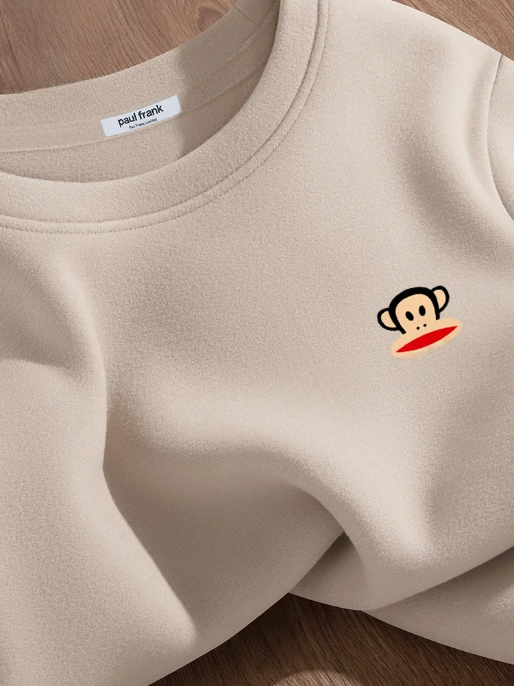 Утепленная двусторонняя велюровая футболка с круглым вырезом и длинным рукавом для мужчин, модная теплая внутренняя одежда
Утепленная двусторонняя велюровая футболка с круглым вырезом и длинным рукавом для мужчин, модная теплая внутренняя одежда