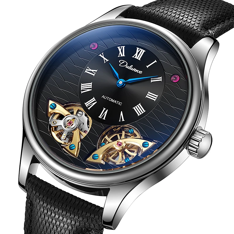 NEW Mens Watches Tourbillon Hollow Mechanical Watch Automatic Watch For Men DULUNWE Waterproof Sports Clock Reloj Hombre
NEW Mens Watches Tourbillon Hollow Mechanical Watch Automatic Watch For Men DULUNWE Waterproof Sports Clock Reloj Hombre