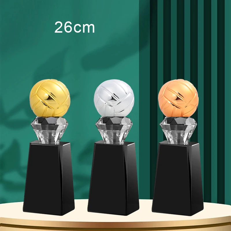 Customized Table Tennis, Volleyball, Balls, Crystal Trophy Gold Silver Copper Creative Sports Home Decoration Award Souvenir 1Pc
Customized Table Tennis, Volleyball, Balls, Crystal Trophy Gold Silver Copper Creative Sports Home Decoration Award Souvenir 1Pc