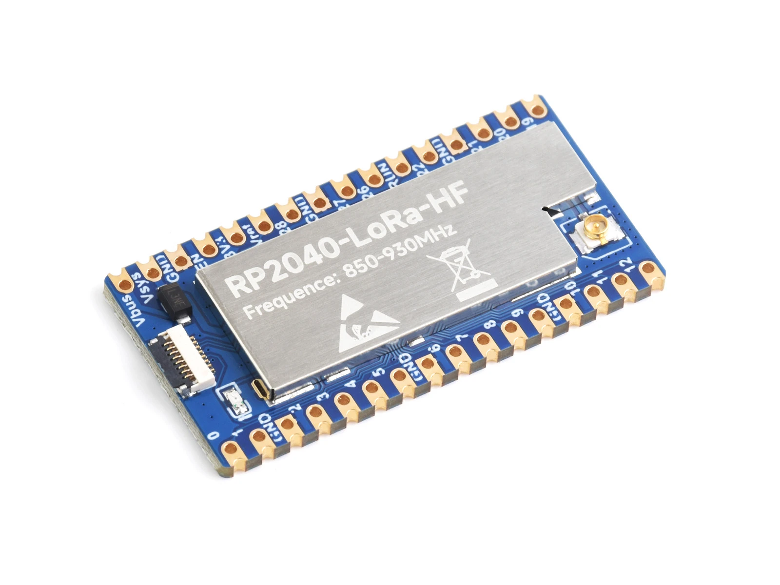 RP2040-LoRa Development Board Module SX1262 RF chip Long-distance communication 410-525MHz/850-930MHz band
RP2040-LoRa Development Board Module SX1262 RF chip Long-distance communication 410-525MHz/850-930MHz band