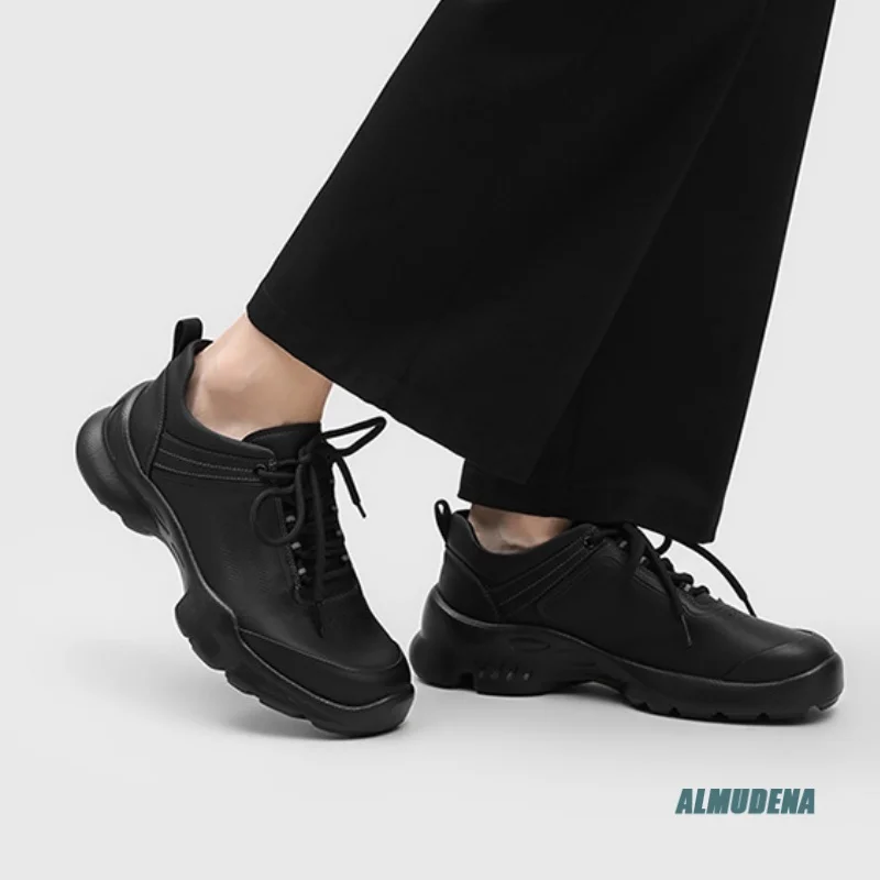 Round Toe Lace-Up Low Top Men's Chunky Sneakers Urban Summer Outdoor Minimalist Fashion Comfortable Daily Office Shoes
Round Toe Lace-Up Low Top Men's Chunky Sneakers Urban Summer Outdoor Minimalist Fashion Comfortable Daily Office Shoes
