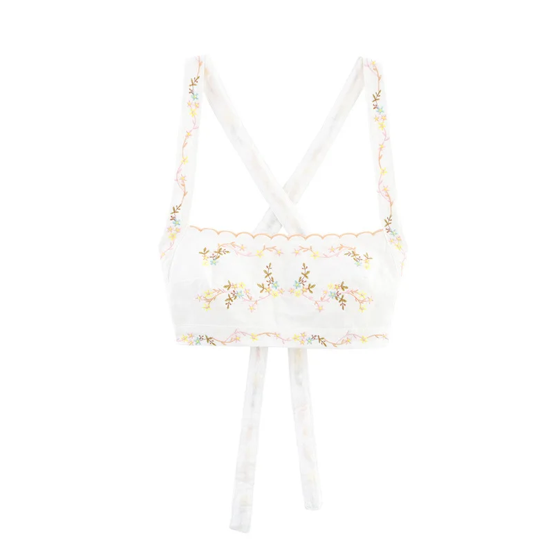 Withered 2026 Spring New European And American Style Women's Fashion Sexy Spicy Girl Flower Embroidered Short Top
Withered 2026 Spring New European And American Style Women's Fashion Sexy Spicy Girl Flower Embroidered Short Top