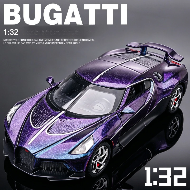 Simulation 1:32 Scale Die-Cast La Voiture Noire Sports Car Model with Sound Light Collection Miniature Voiture Toy Vehicle Gift
Simulation 1:32 Scale Die-Cast La Voiture Noire Sports Car Model with Sound Light Collection Miniature Voiture Toy Vehicle Gift