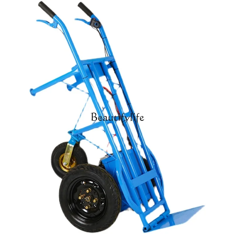 All-electric two-wheel hand push flat plate handling, climbing, light load king wheel
All-electric two-wheel hand push flat plate handling, climbing, light load king wheel