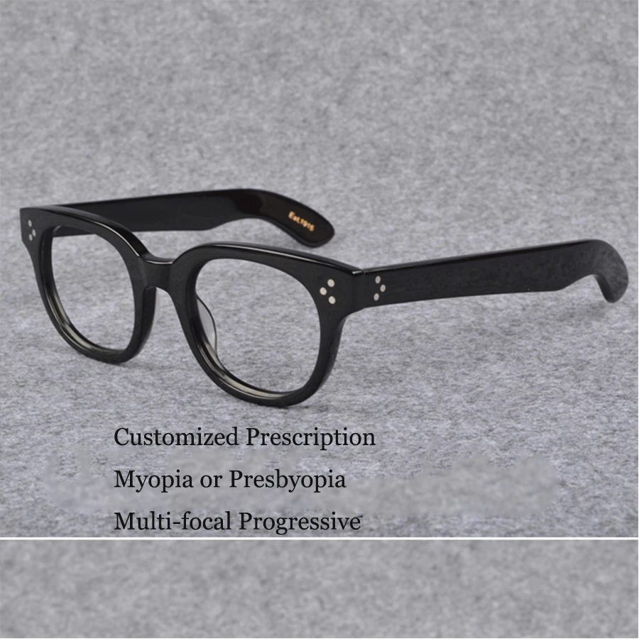 Customized Prescription Glasses Men Frame Johnny Depp VIDLA Photochromic Myopia Hyperopia Multi-focal Progressive Lenses
Customized Prescription Glasses Men Frame Johnny Depp VIDLA Photochromic Myopia Hyperopia Multi-focal Progressive Lenses