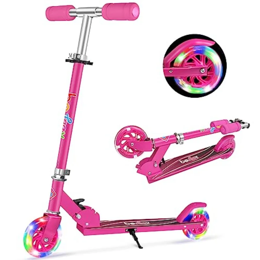 V1 Scooters for 2 Wheel Folding Kick Scooter for Girls Boys 3 Adjustable Height Light Up Wheels Lightweight Scooter with Sturdy
V1 Scooters for 2 Wheel Folding Kick Scooter for Girls Boys 3 Adjustable Height Light Up Wheels Lightweight Scooter with Sturdy