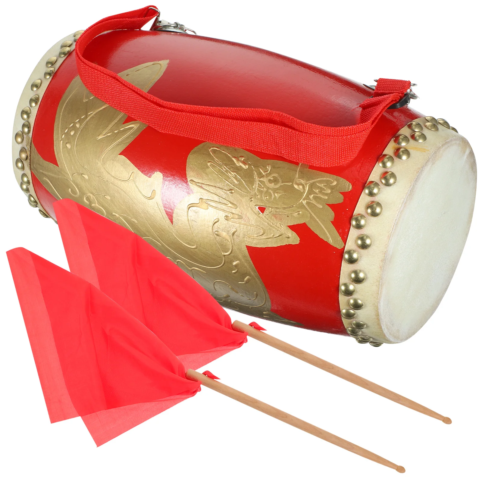 1Pcs Red Waist Drum Dragon Pattern Cowhide Wood Durable Adjustable Strap Portable Performance Instrument for Kids Adults Music
1Pcs Red Waist Drum Dragon Pattern Cowhide Wood Durable Adjustable Strap Portable Performance Instrument for Kids Adults Music