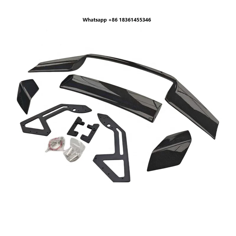 High Quality STO Style Dry Carbon Fiber Rear Spoiler for LP580 LP610 EVO STO
High Quality STO Style Dry Carbon Fiber Rear Spoiler for LP580 LP610 EVO STO