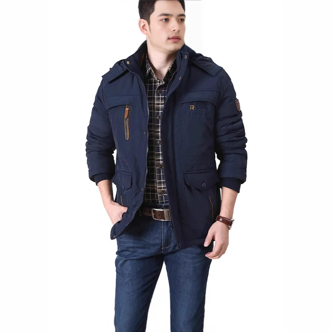 New Men's Sports Outdoor Jacket Fleece And Cotton Jacket Loose Medium And Long Cotton Clothes Casual Cotton Clothes Thickened
New Men's Sports Outdoor Jacket Fleece And Cotton Jacket Loose Medium And Long Cotton Clothes Casual Cotton Clothes Thickened